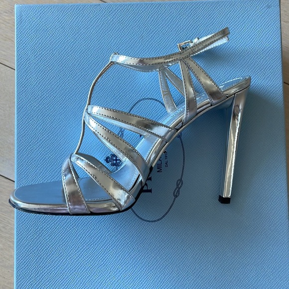 Prada silver sandals - Picture 2 of 3